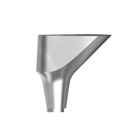 Индивидуальный обрабатываемый угловой абатмент Ø5.0mm, H5mm+винт KVP