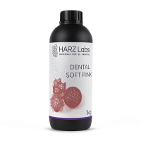 Фотополимер HARZ Labs Dental Pink Soft, розовый (1000 гр)