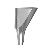 Индивидуальный обрабатываемый угловой абатмент Ø5.0mm, H3mm+винт KVP