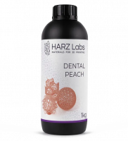 Фотополимер HARZ Labs Dental Peach, персиковый (1000 гр)