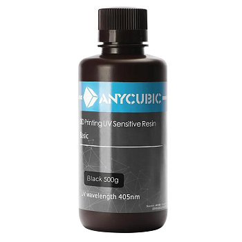 Фотополимерная смола Anycubic Basic, полупрозрачный зеленый (0,5 кг)