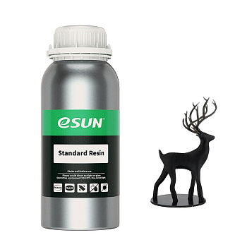 Фотополимерная смола ESUN Standard черная (0,5 кг)