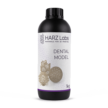 Фотополимер HARZ Labs Dental Model Beige, бежевый (1000 гр)