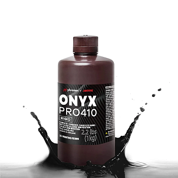 Фотополимерная смола Phrozen Onyx Rigid 410, черная, 1 кг. 