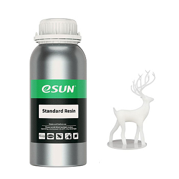 Фотополимерная смола ESUN Standard белая (0,5 кг)