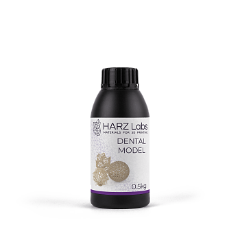 Фотополимер HARZ Labs Dental Model Beige, бежевый (500 гр)